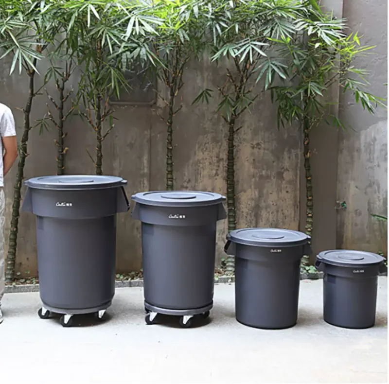 GRS PE Outdoor Trash Can